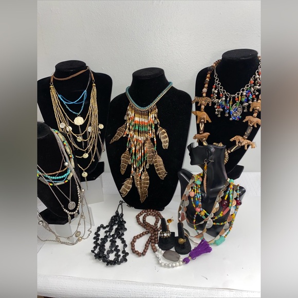 Lot of Vintage Bohemian Jewelry  some designers - Picture 12 of 13